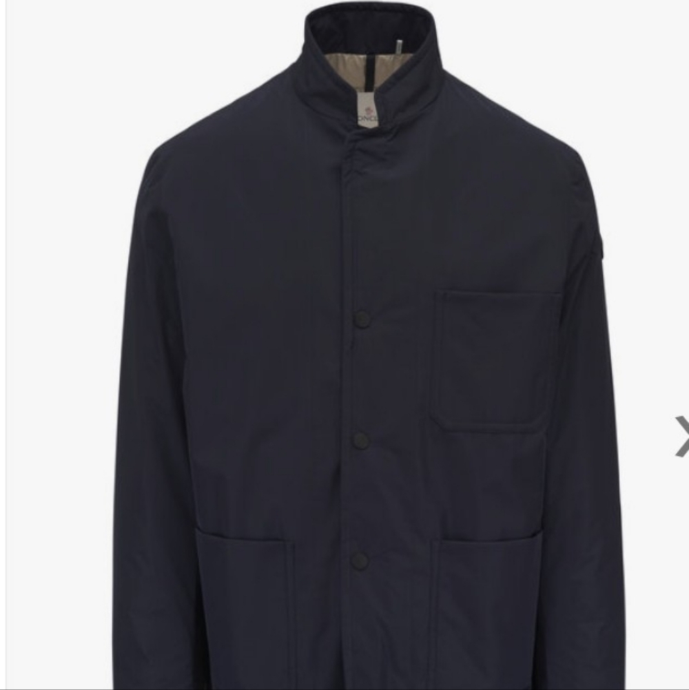 Moncler Dark Blue Lightweight Jacket